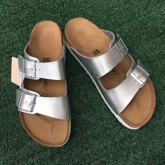 NWT Birkenstock Arizona Platform Slide Sandal 40 - Picture 5 of 8